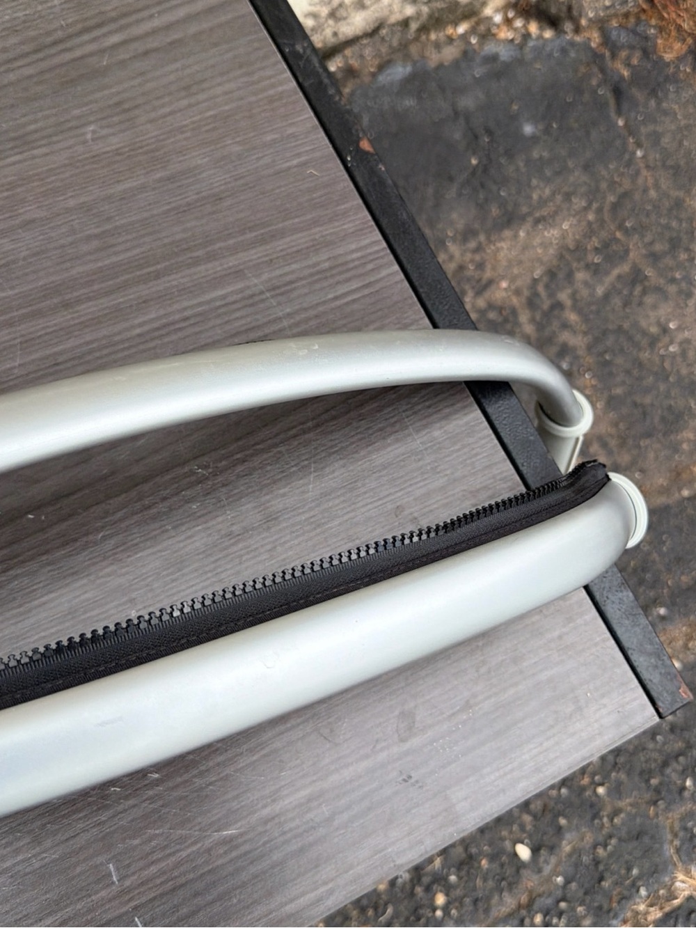 4Moms MamaRoo Swing Replacement Parts Left Right Side Bar Rail Set Zipper #1037 - Picture 7 of 10